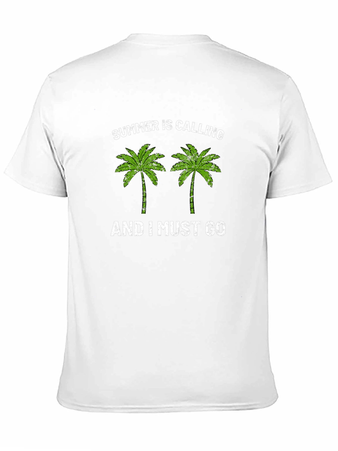 Summer Calling Palm Tree Graphic T-Shirt