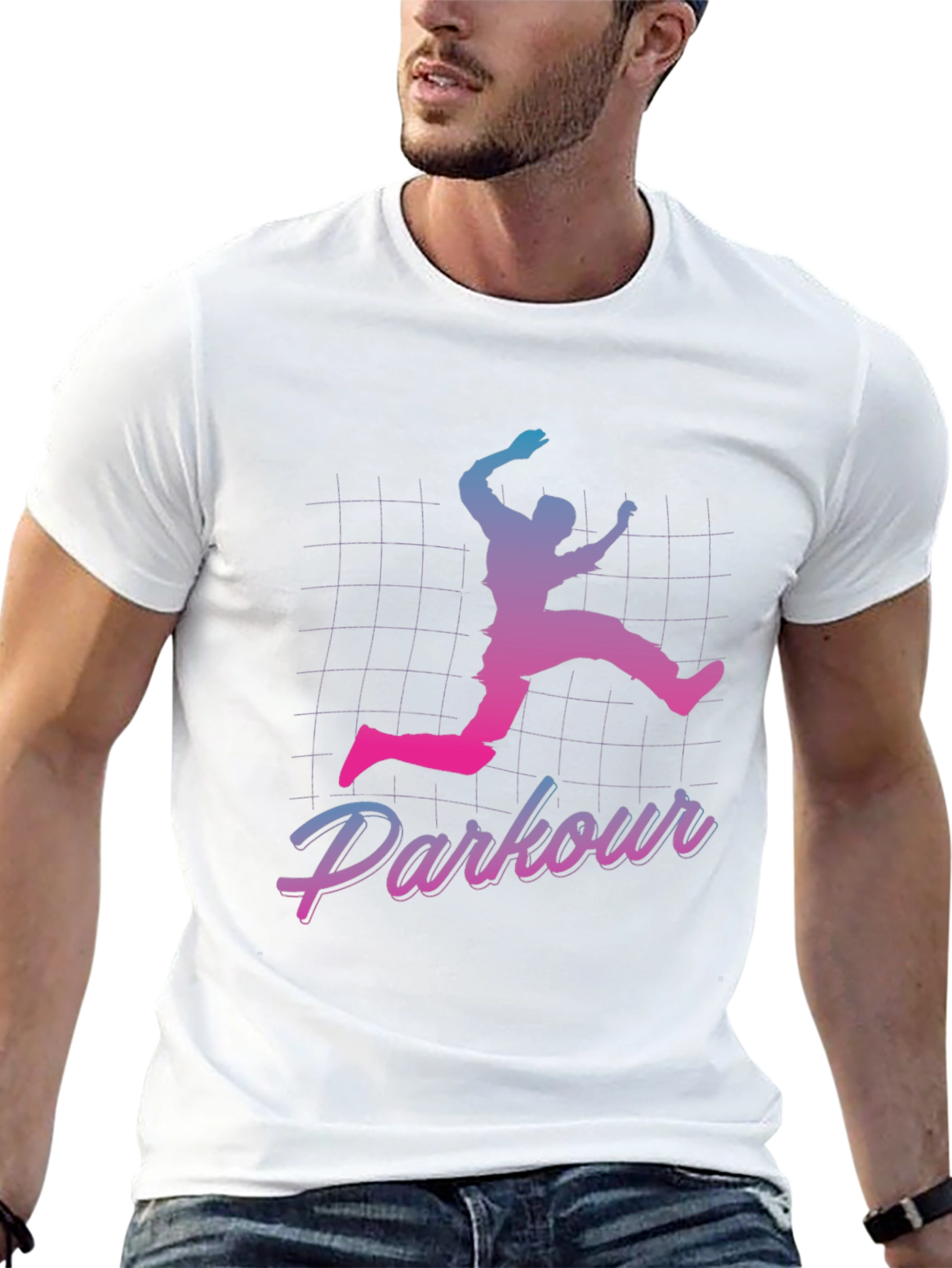 Retro Parkour T-Shirt - Urban Style