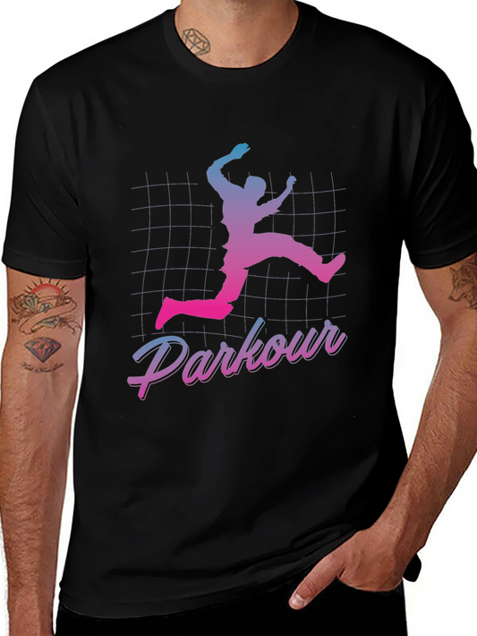 Retro Parkour T-Shirt - Urban Style