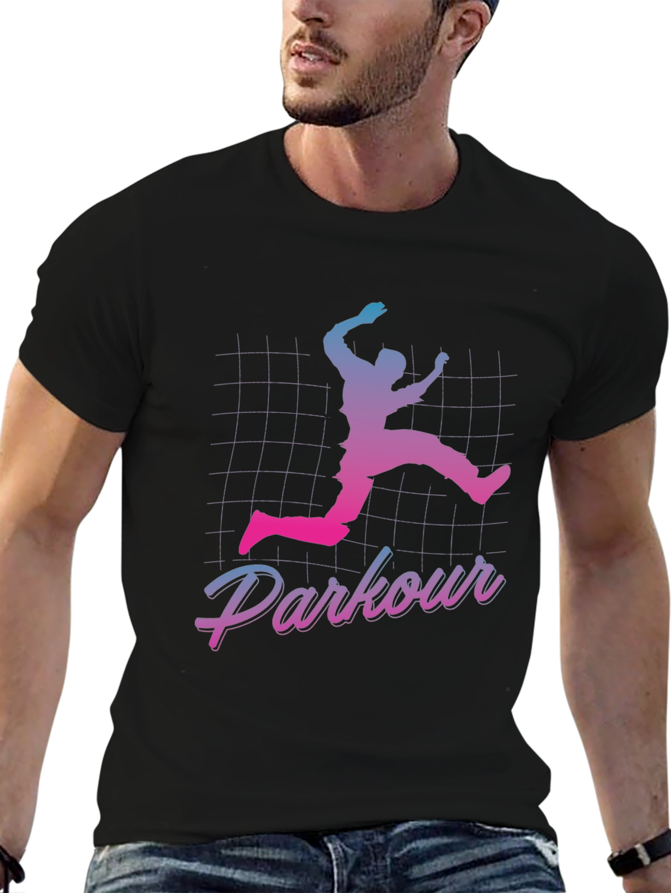 Retro Parkour T-Shirt - Urban Style