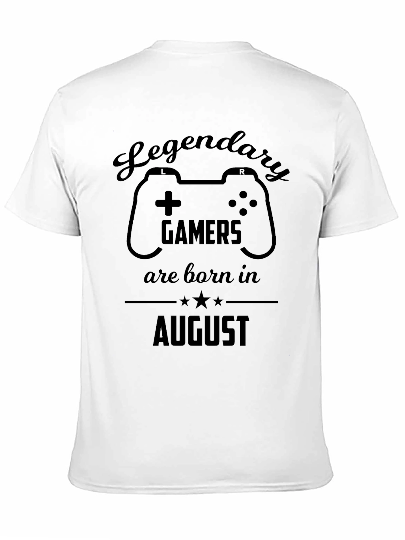 Legendary Gamers August Birthday T-Shirt