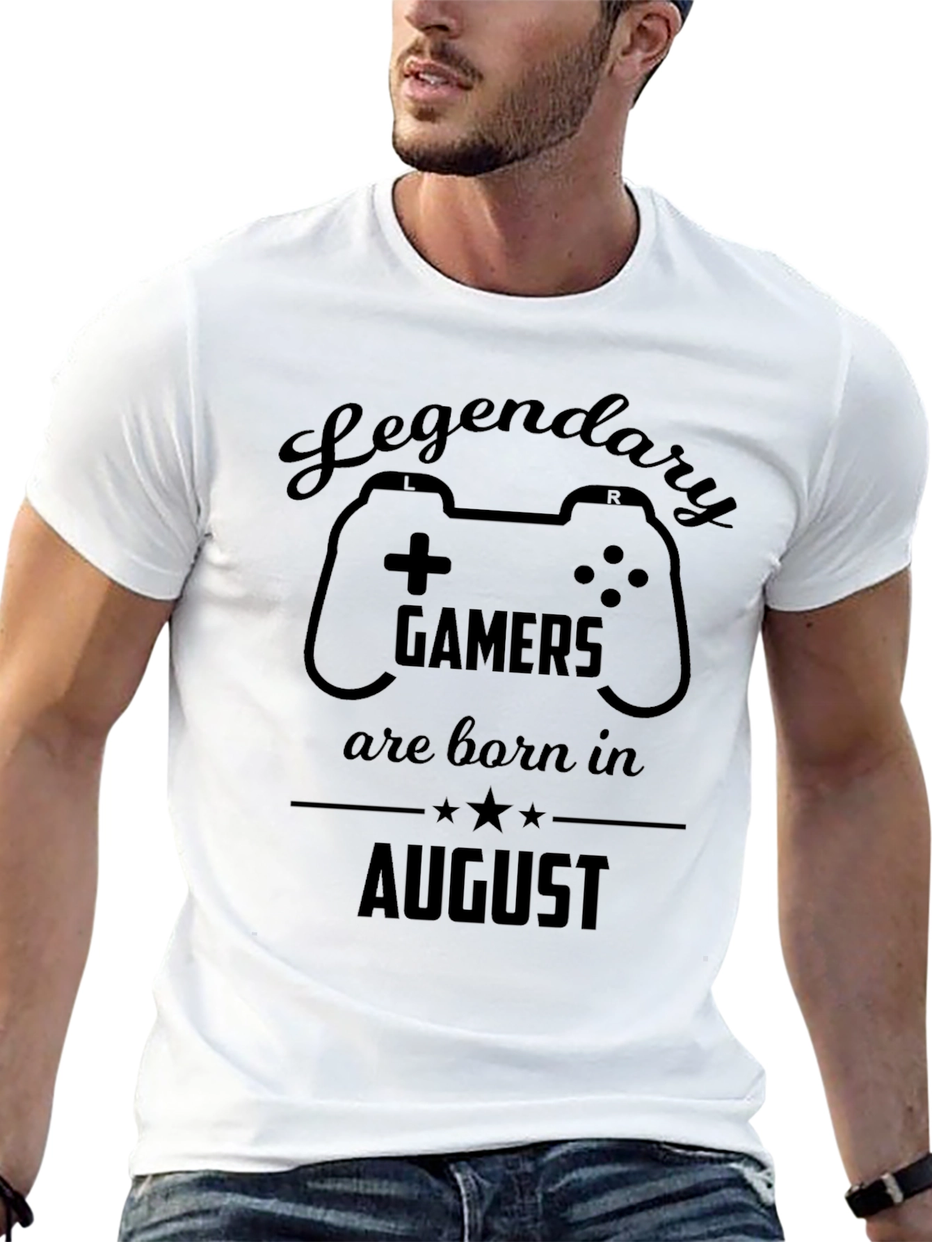 Legendary Gamers August Birthday T-Shirt