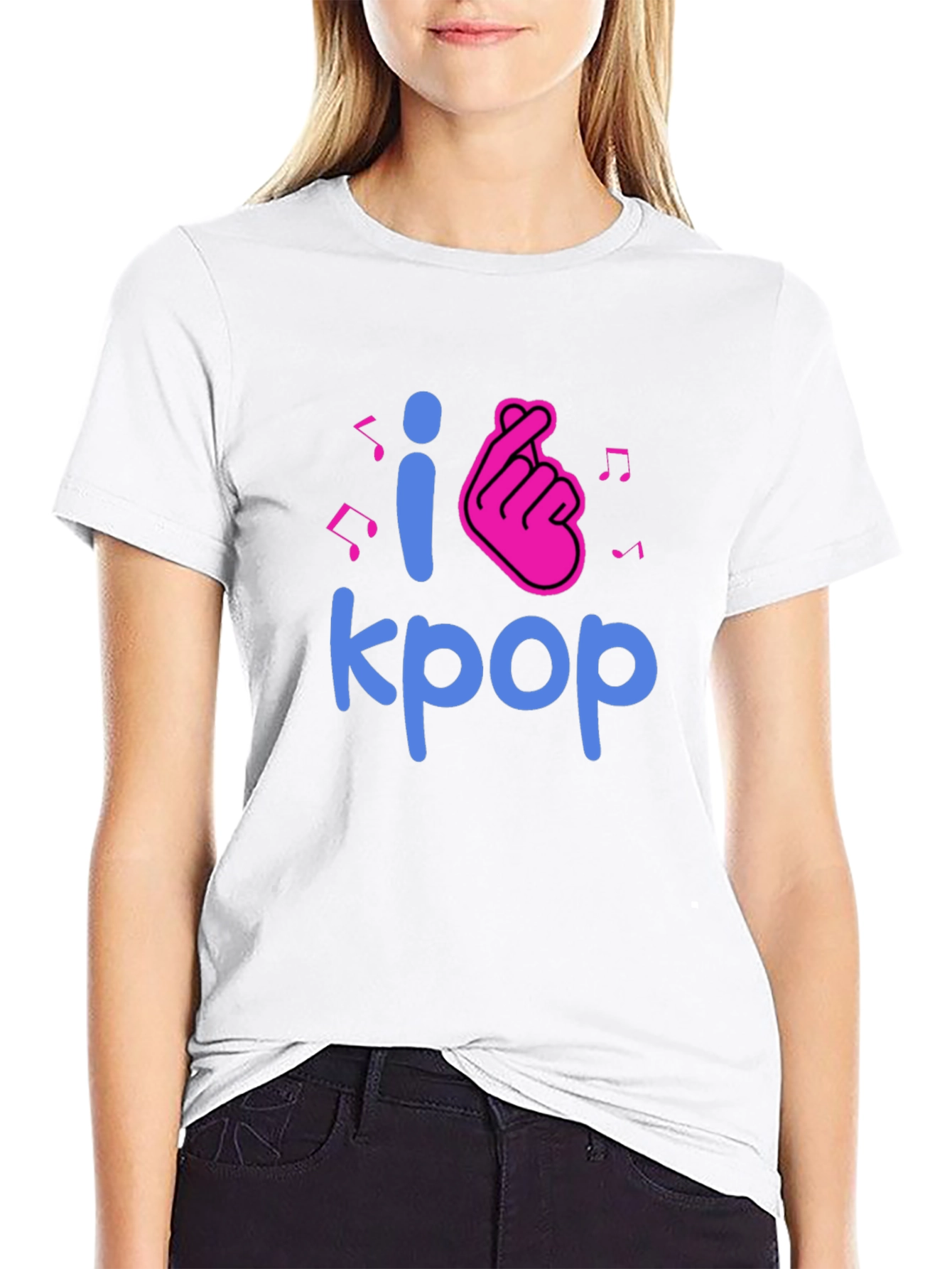 I Heart Kpop T-Shirt - Stylish Music Tee