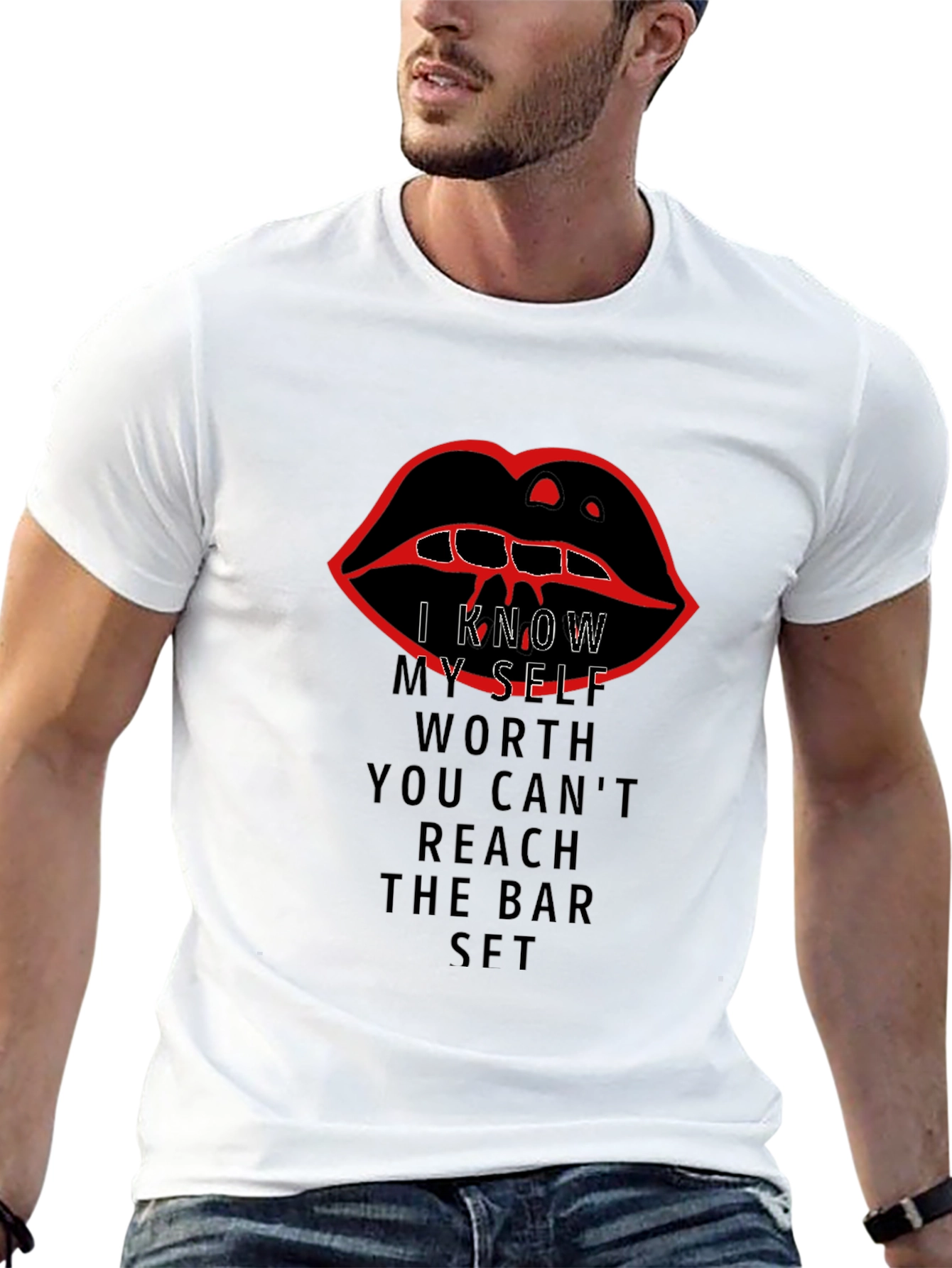 I Know My Self Worth Graphic Tee