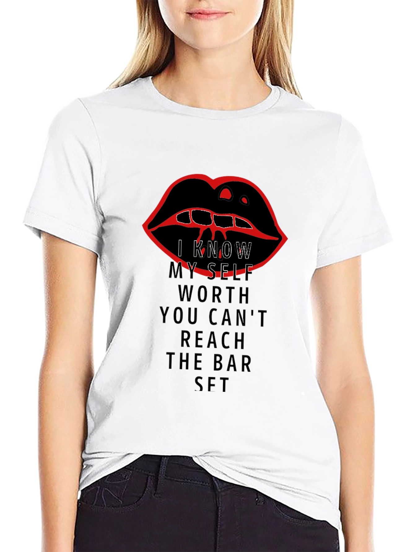 I Know My Self Worth Graphic Tee