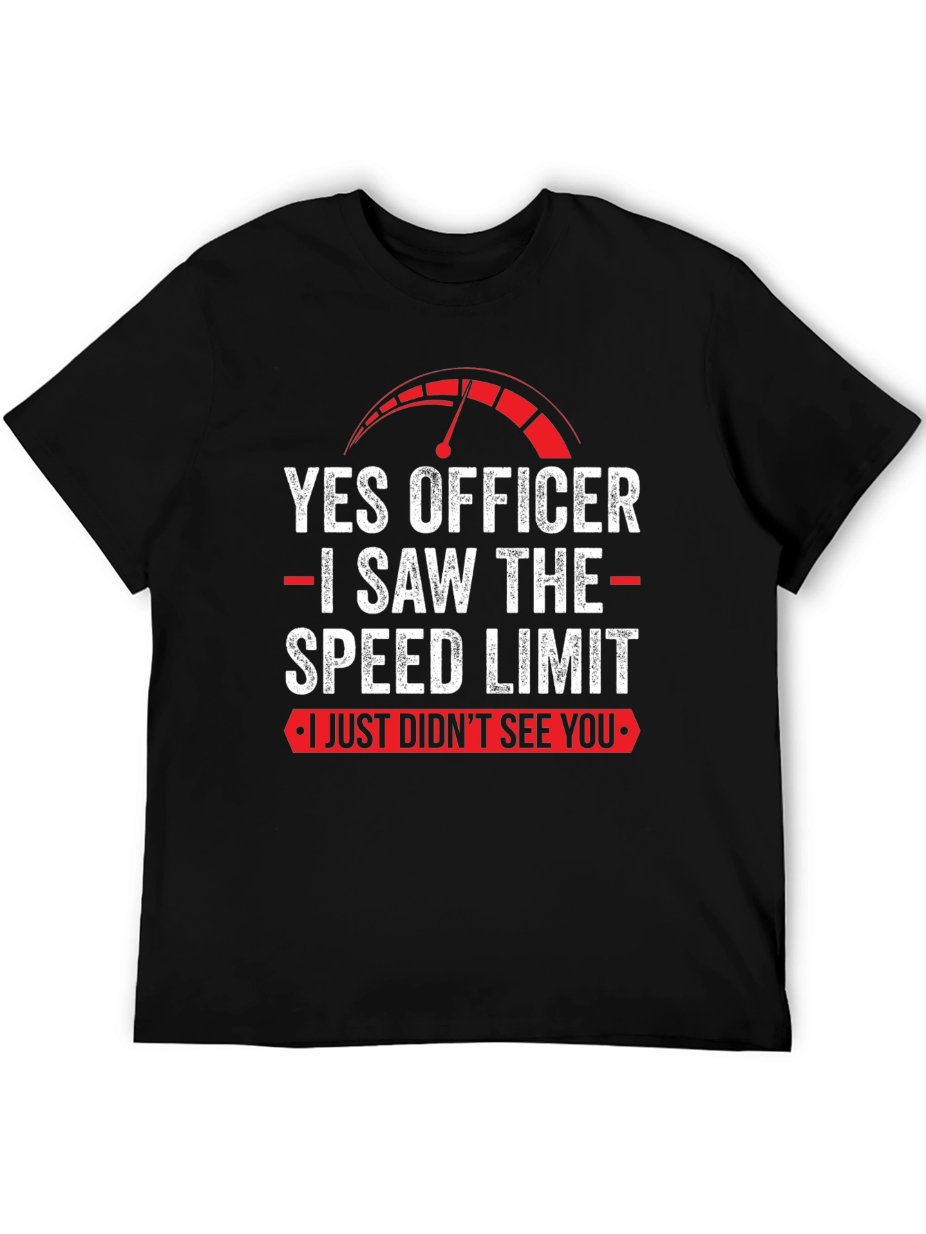 Funny Yes Officer Graphic Tee