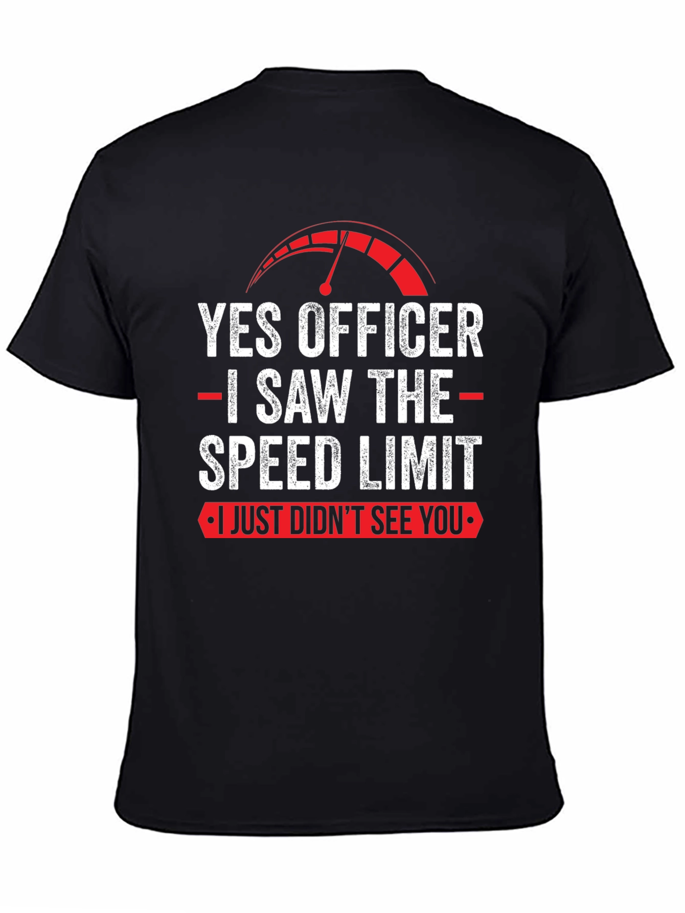 Funny Yes Officer Graphic Tee