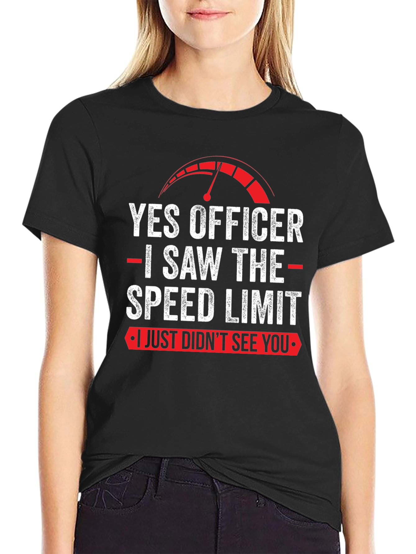 Funny Yes Officer Graphic Tee