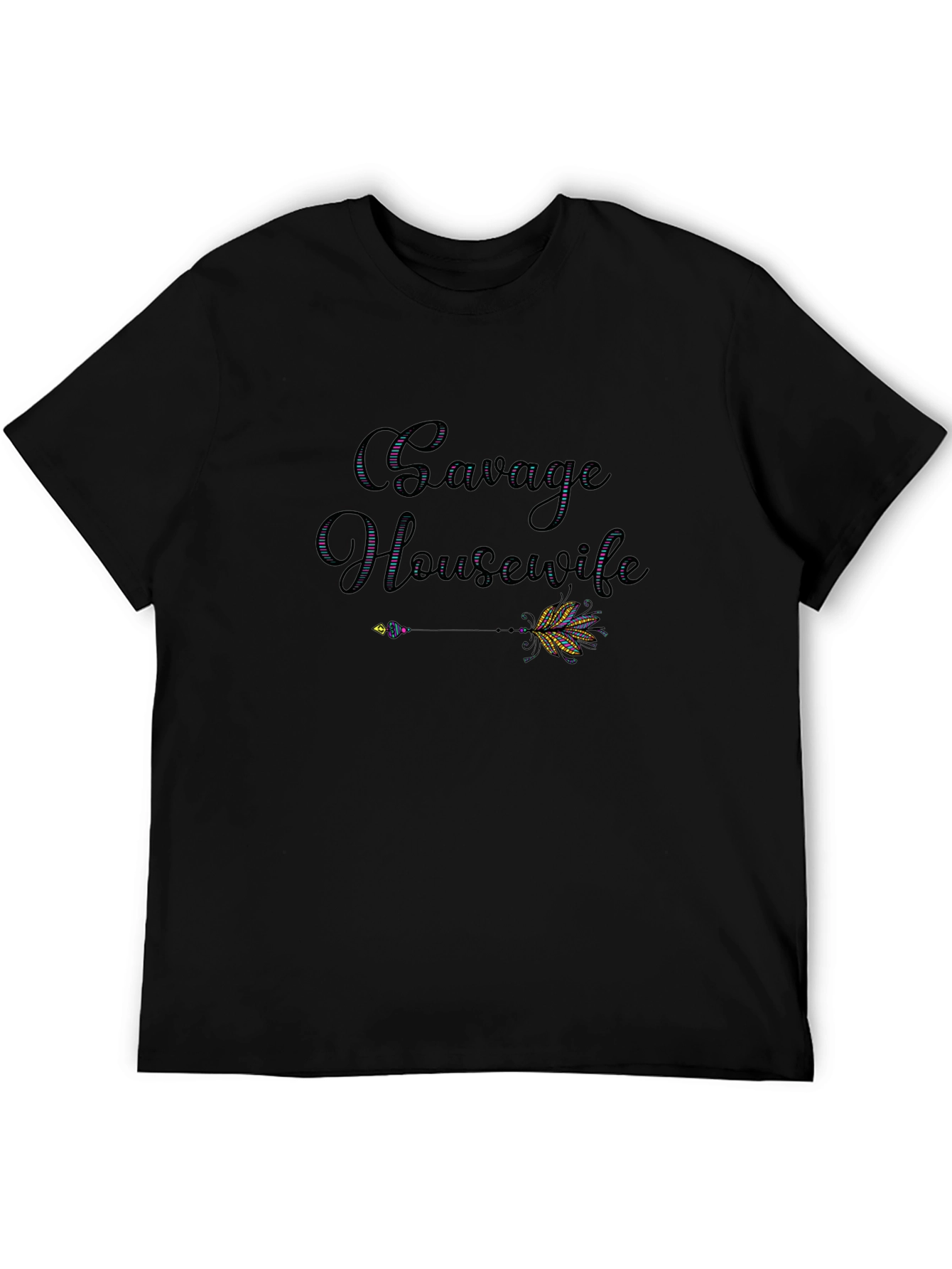 Savage Housewife Graphic T-Shirt - Stylish and Fun