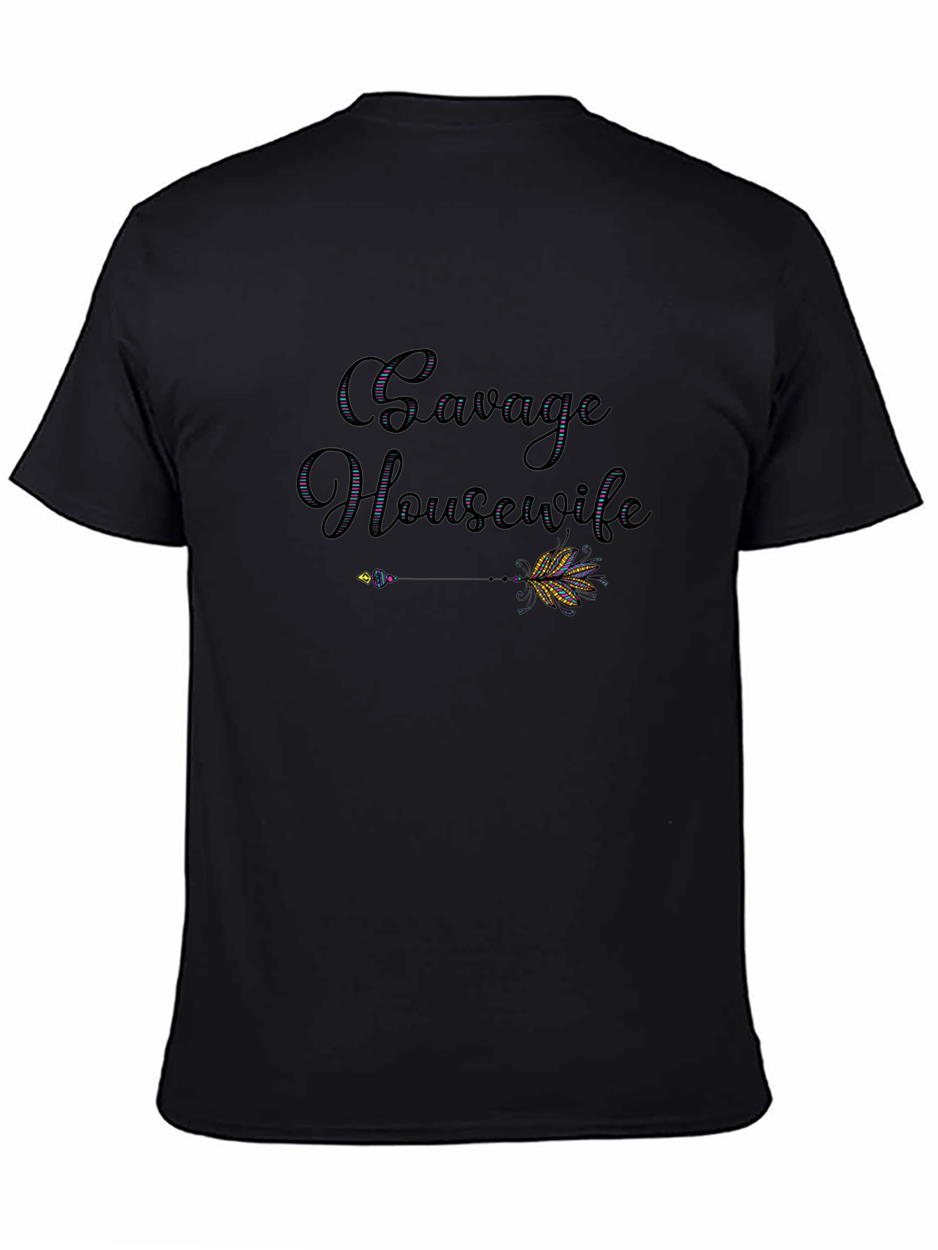 Savage Housewife Graphic T-Shirt - Stylish and Fun