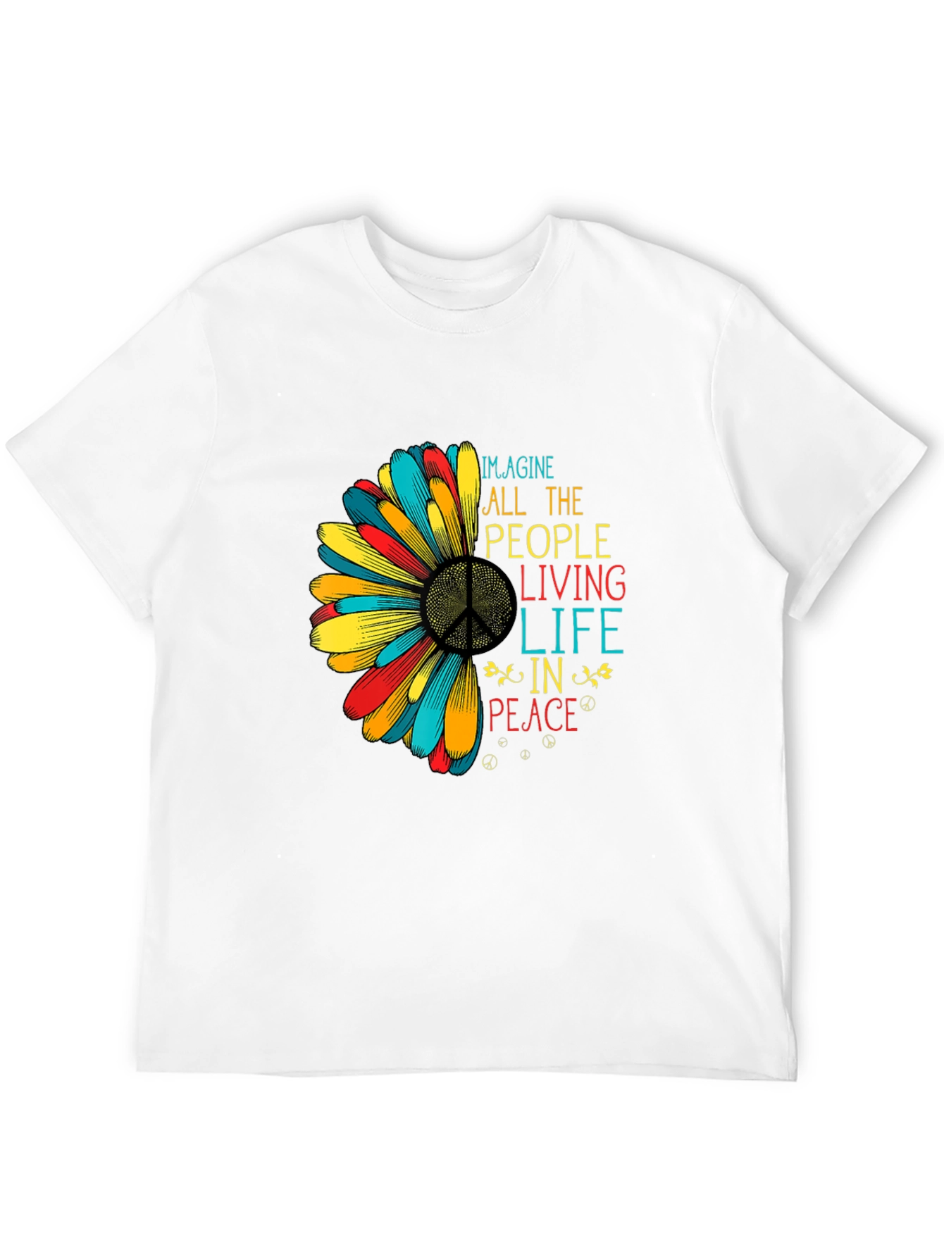 Imagine Peace Graphic T-Shirt