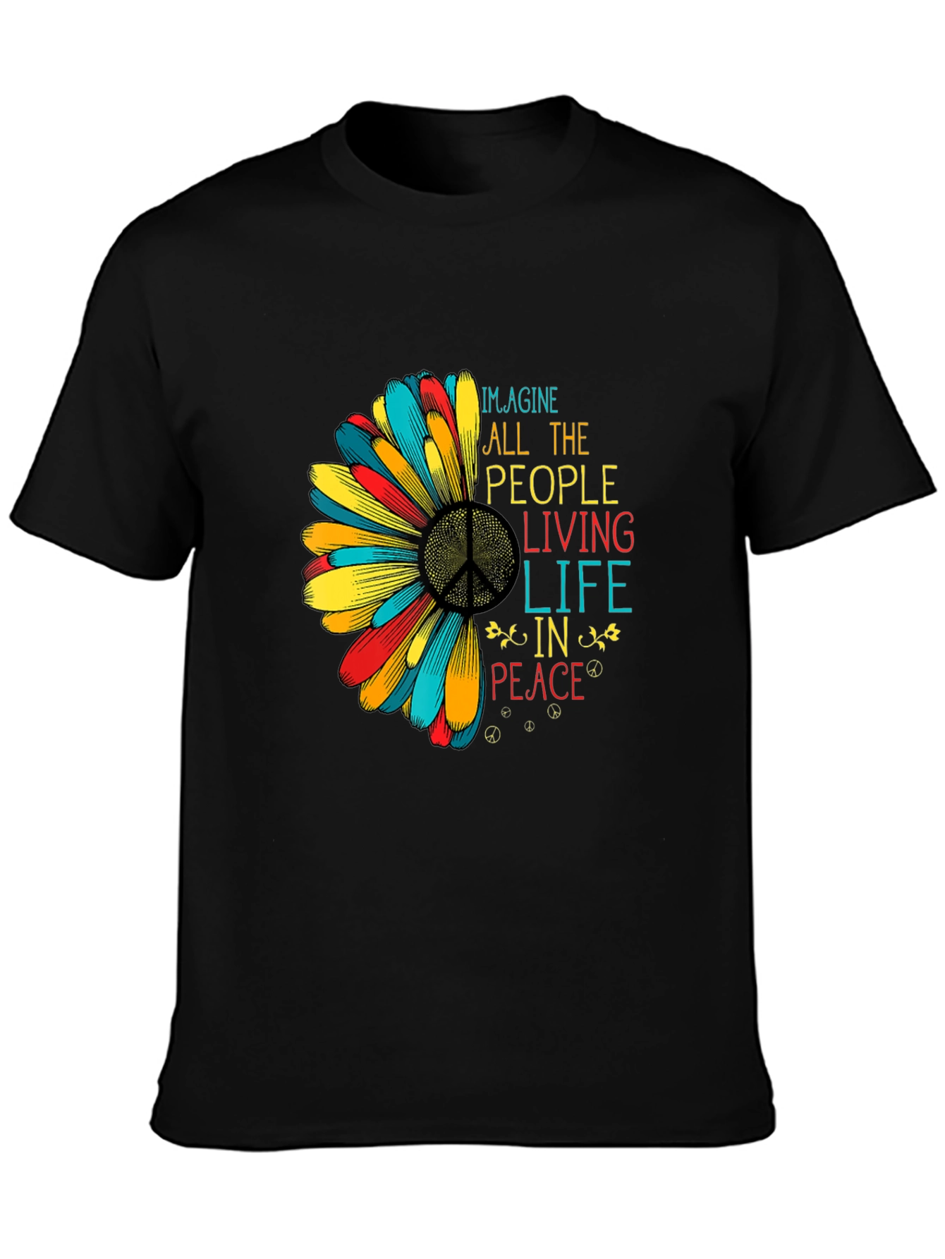 Imagine Peace Graphic T-Shirt