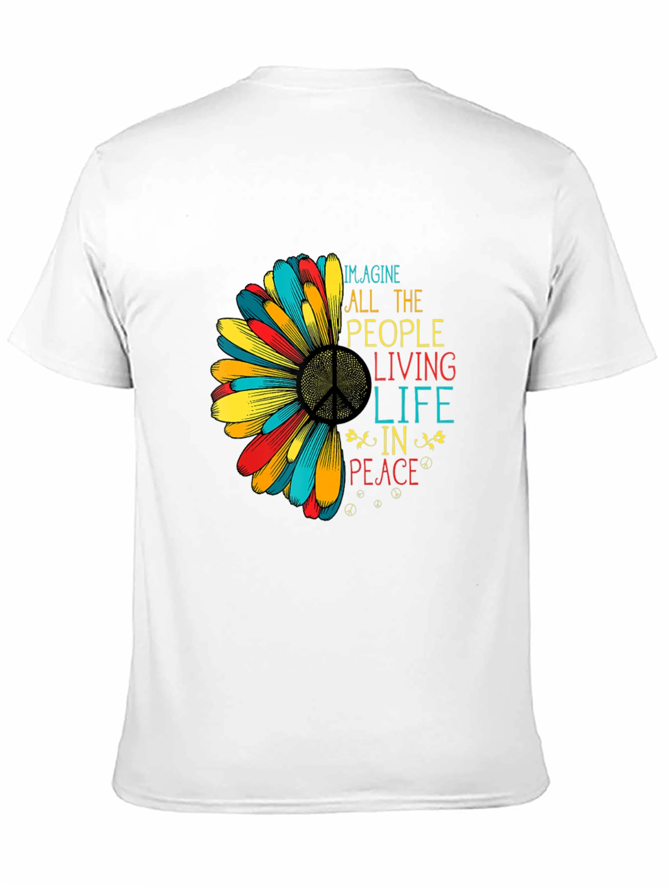 Imagine Peace Graphic T-Shirt