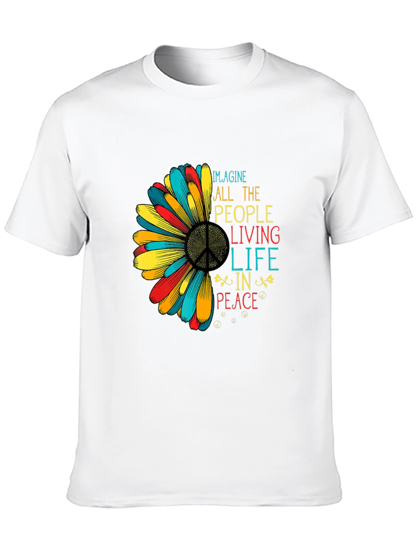 Imagine Peace Graphic T-Shirt
