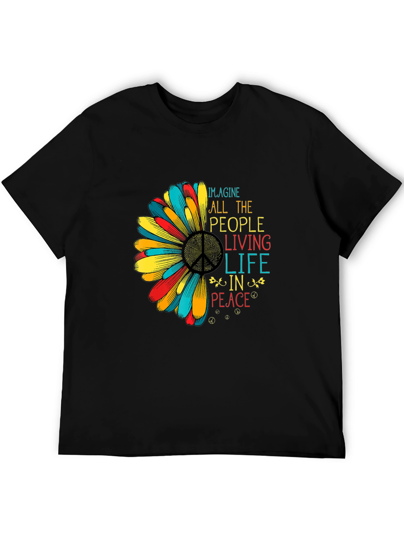 Imagine Peace Graphic T-Shirt