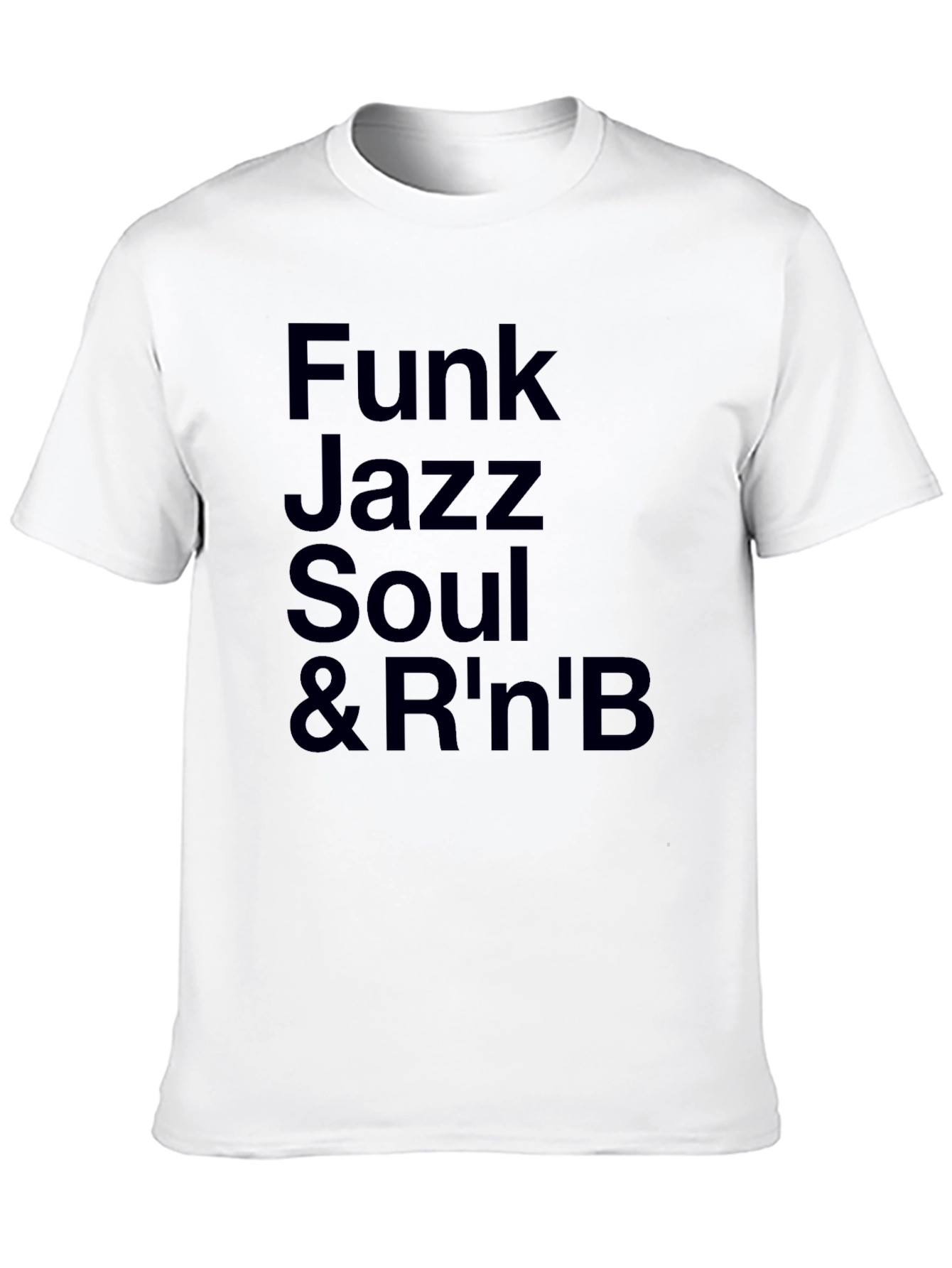 Funk Jazz Soul & RnB Black Graphic Tee