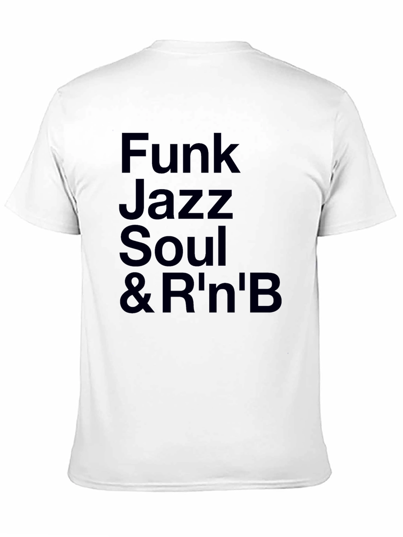 Funk Jazz Soul & RnB Black Graphic Tee