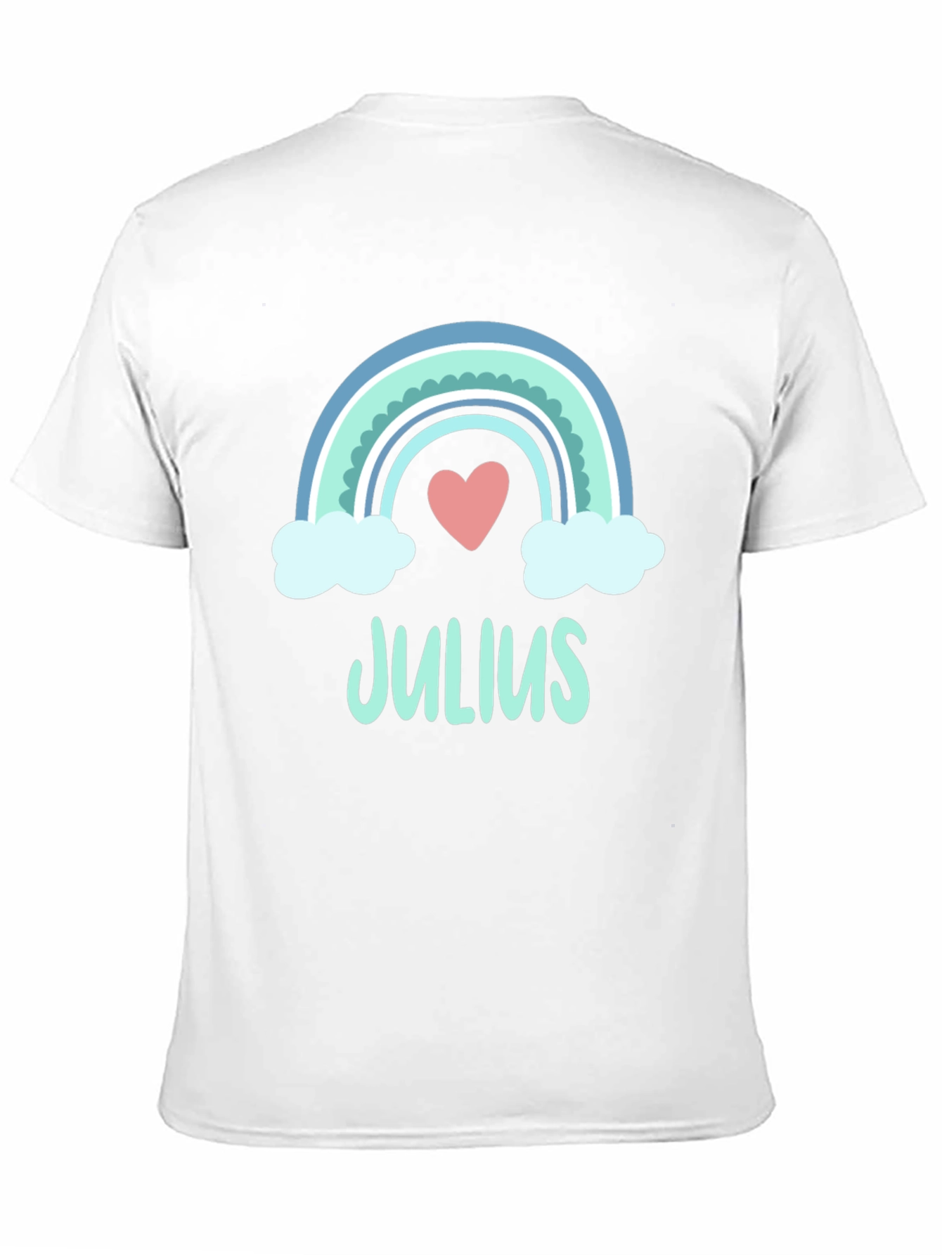 Julius Rainbow Heart T-Shirt - Soft Cotton Blend