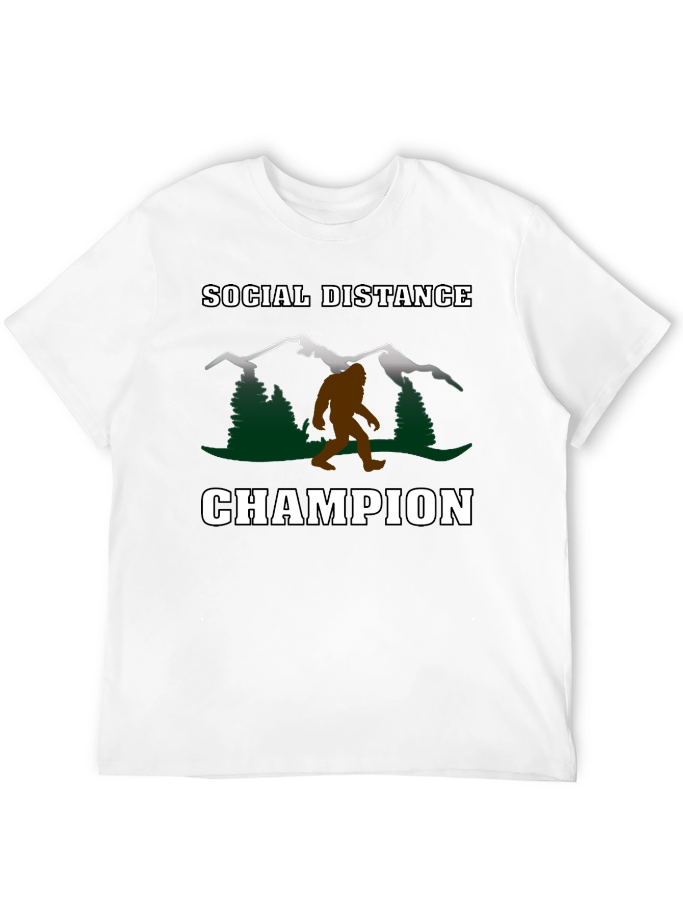 Social Distance Champion T-Shirt