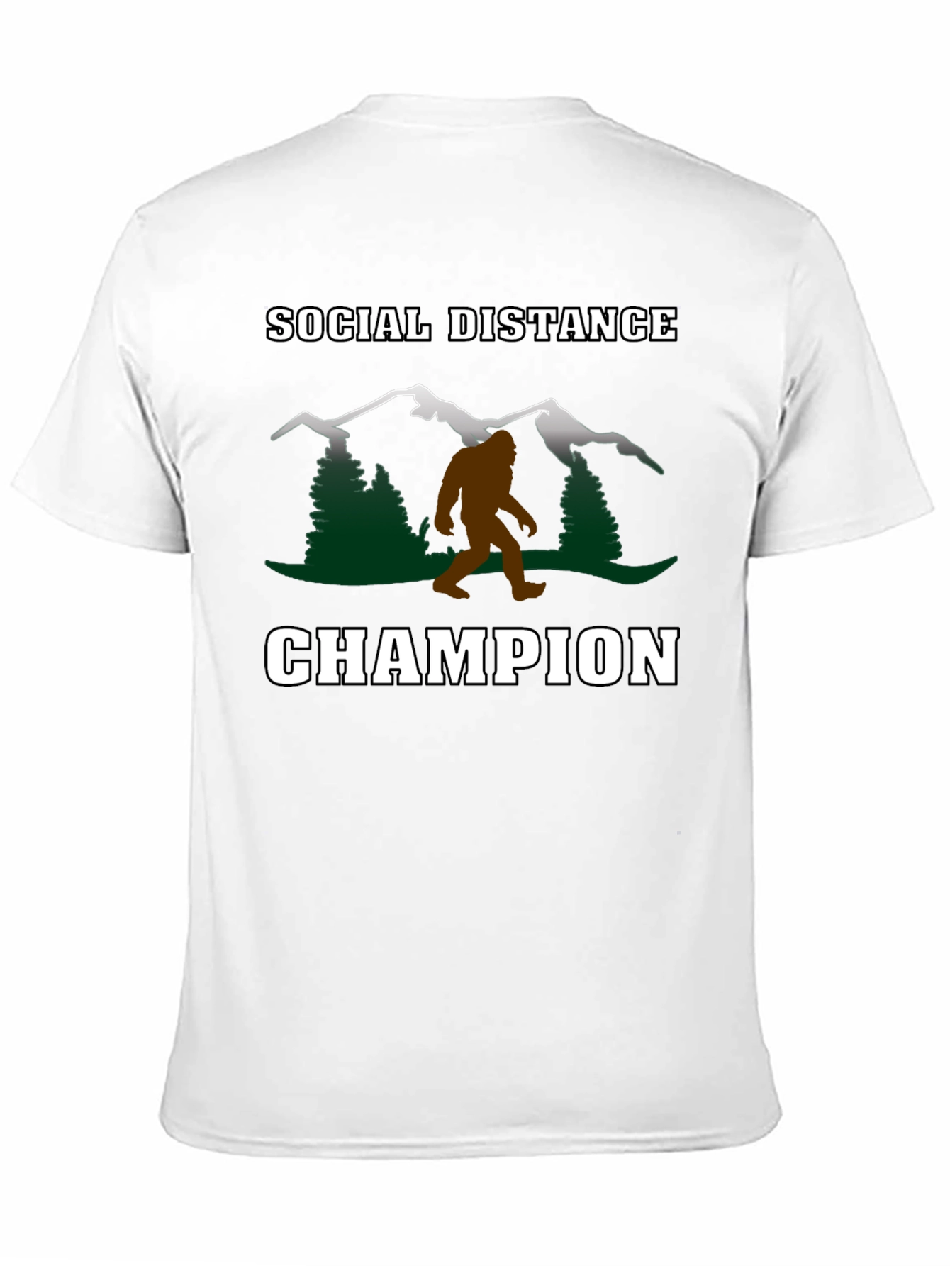 Social Distance Champion T-Shirt