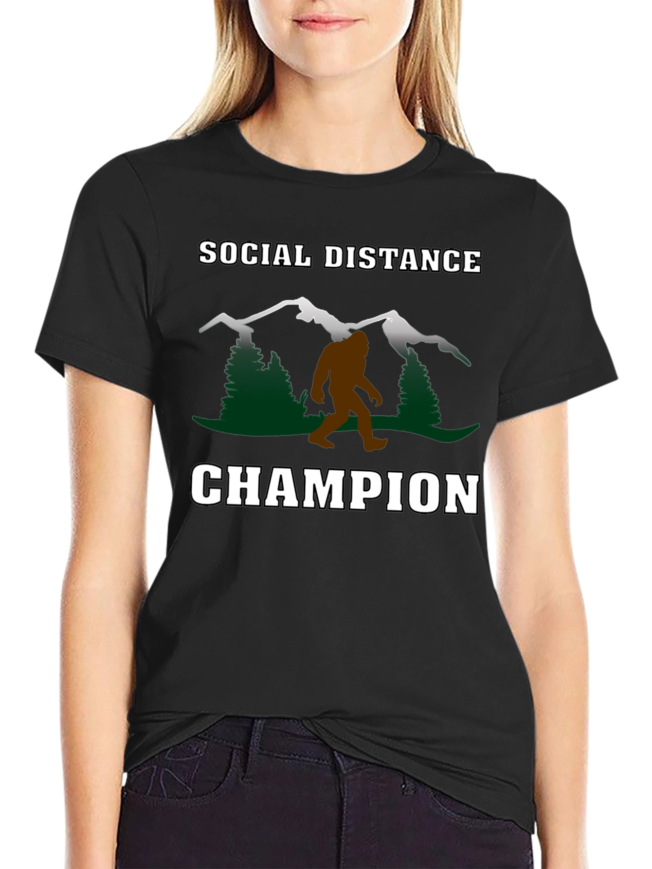 Social Distance Champion T-Shirt