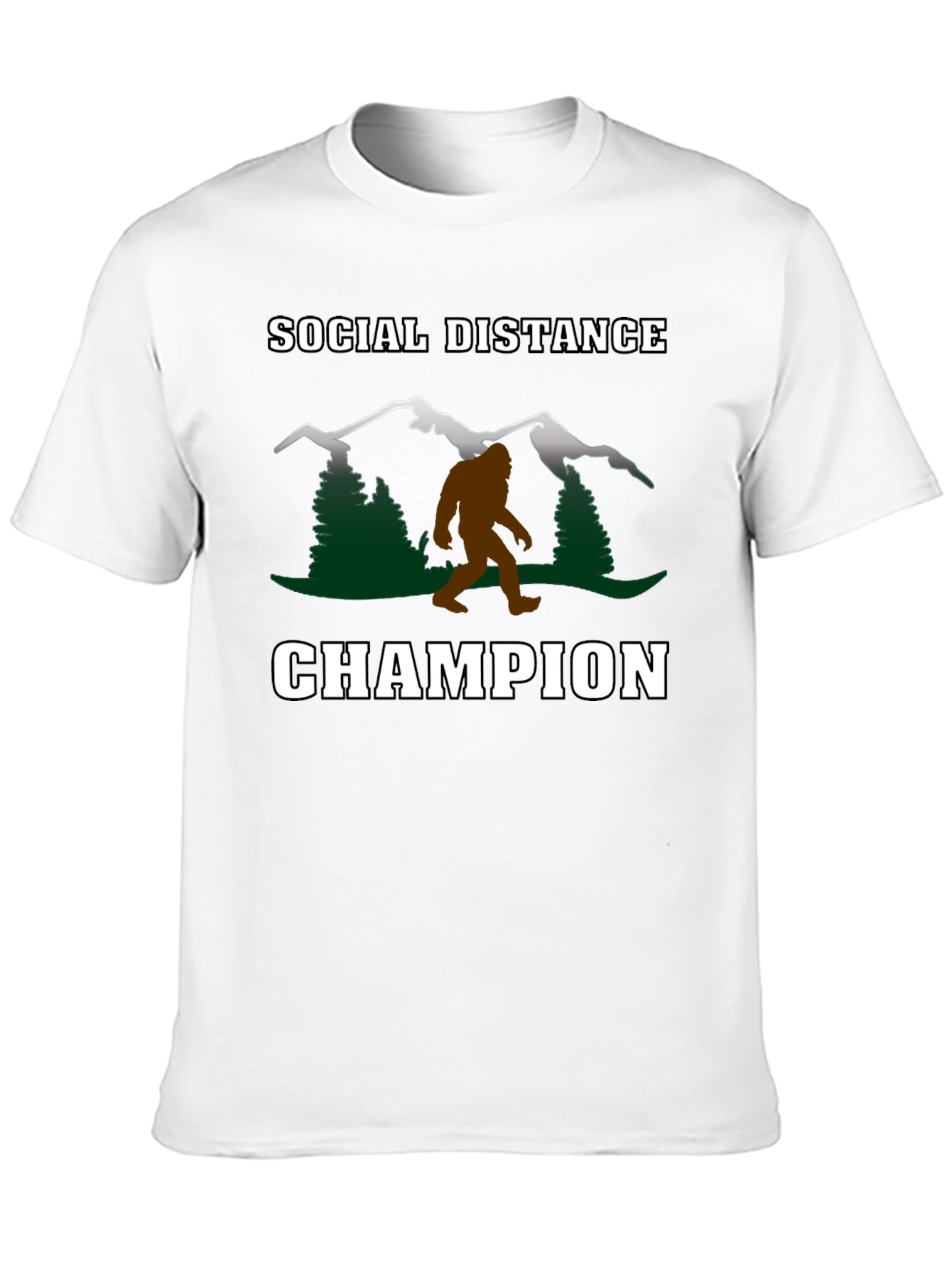Social Distance Champion T-Shirt