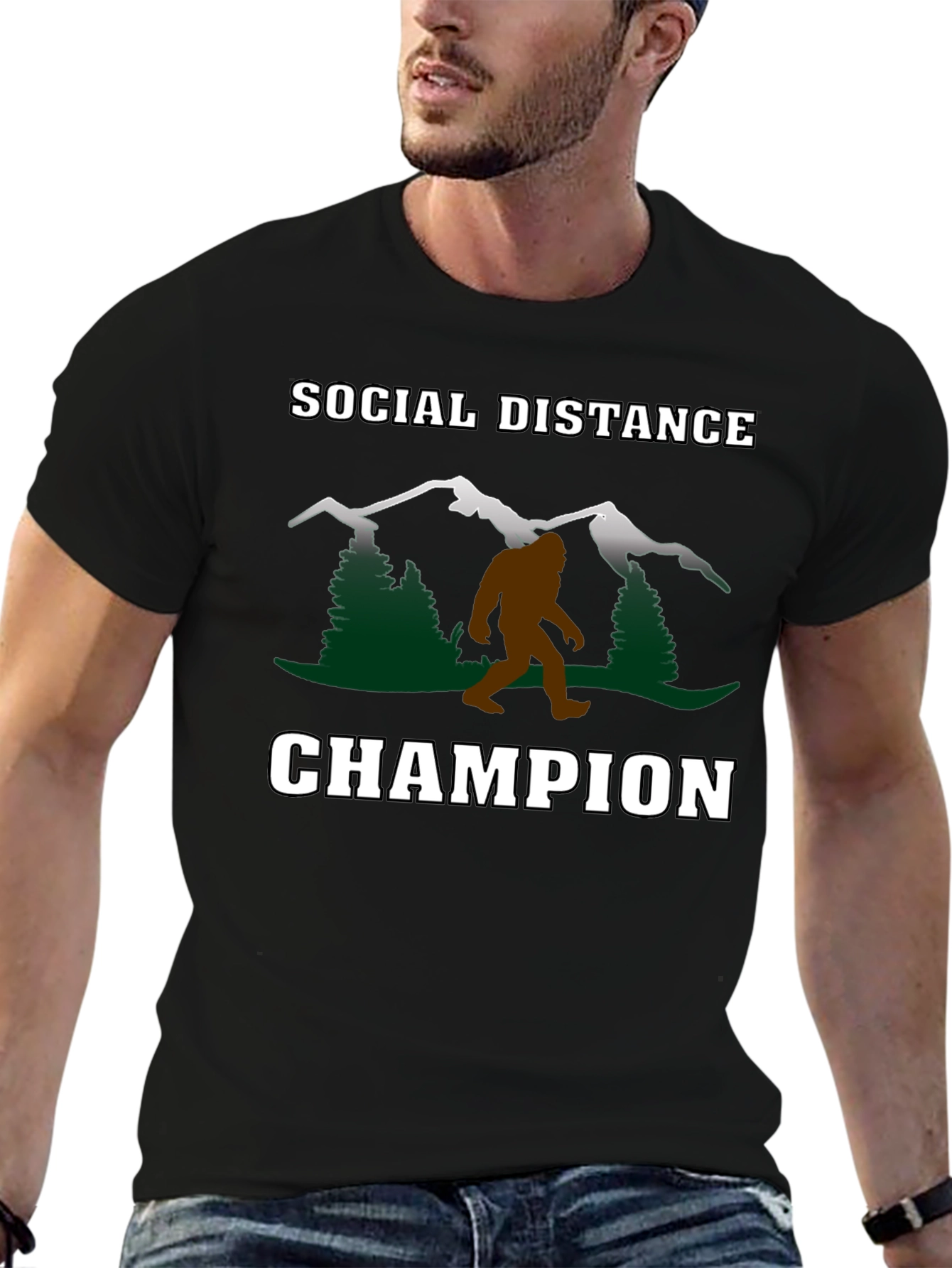 Social Distance Champion T-Shirt