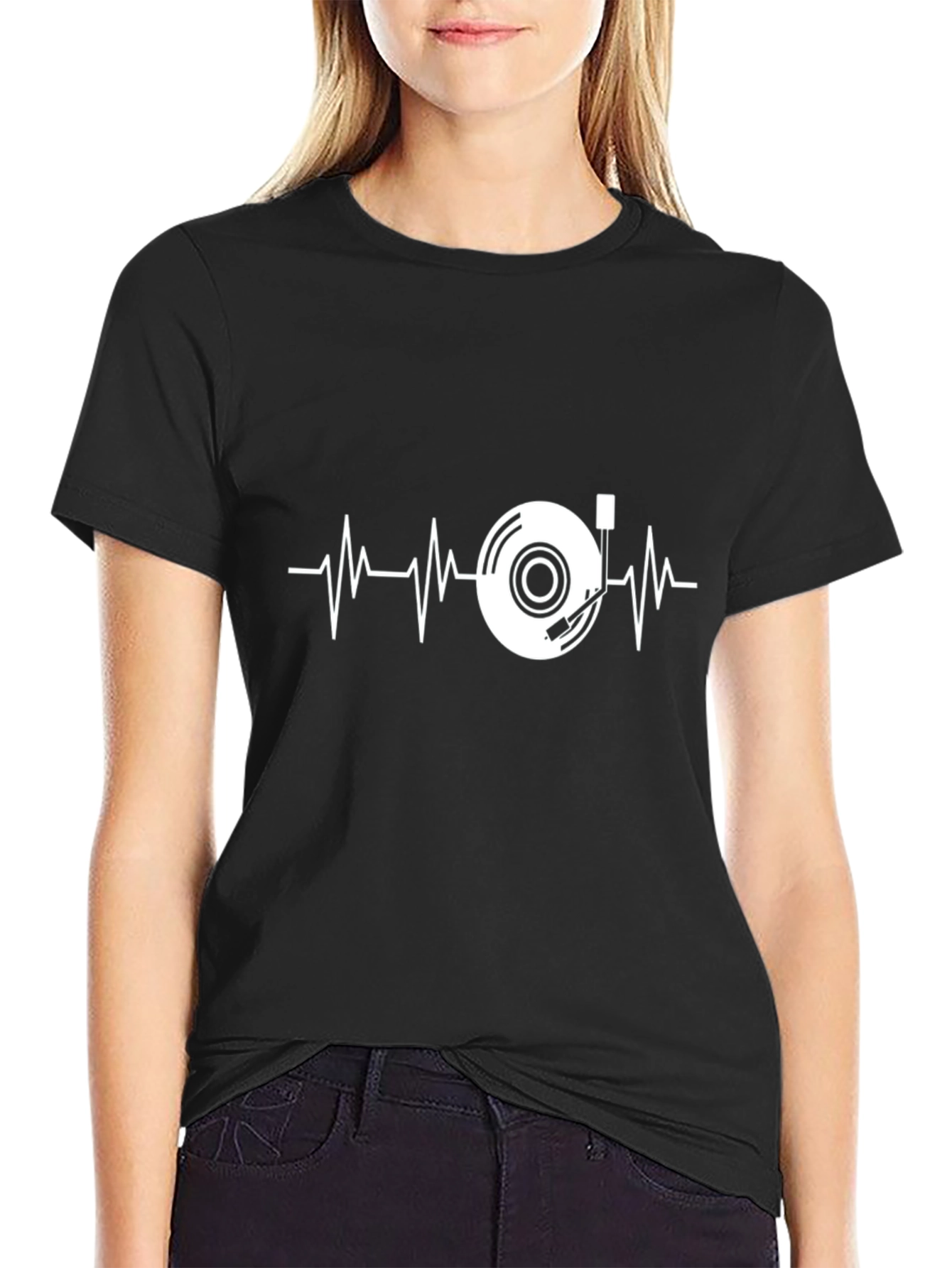 DJ Heartbeat T-Shirt - Music Lover Tee