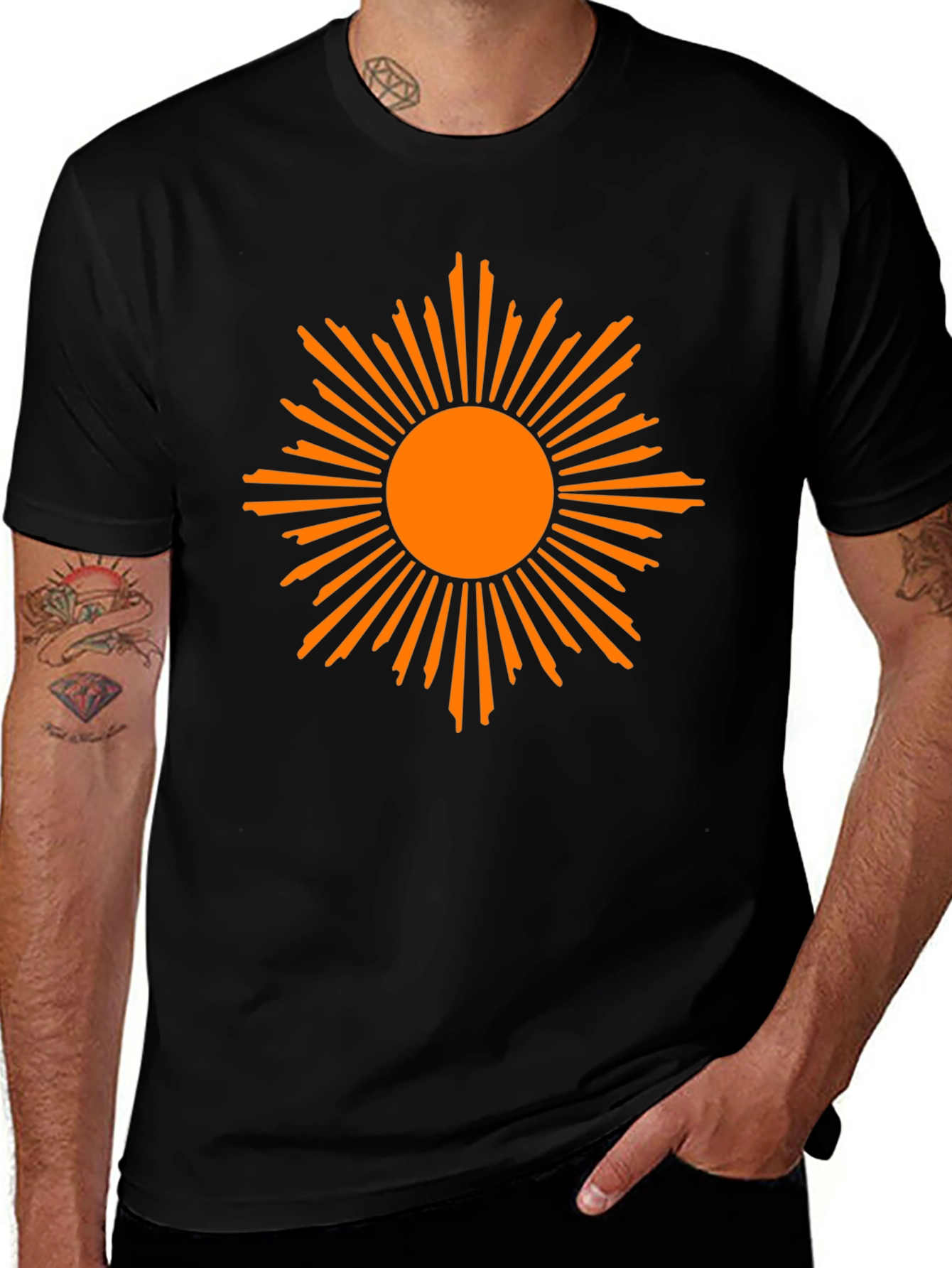 Radiant Sun Graphic T-Shirt
