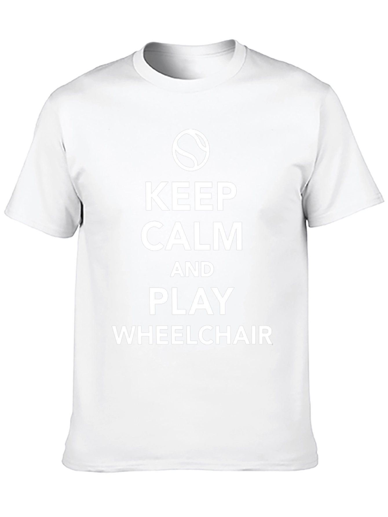 Keep Calm Play Wheelchair T-Shirt