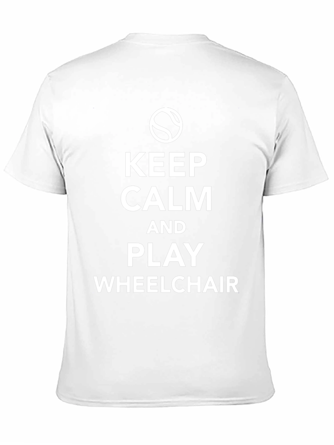 Keep Calm Play Wheelchair T-Shirt