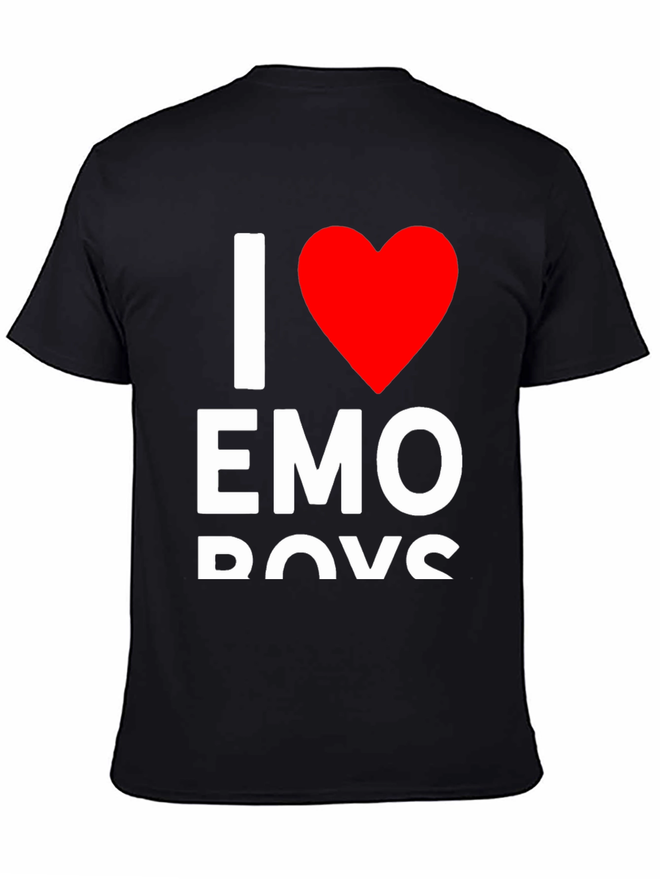 I Heart Emo Boys T-Shirt - Trendy Graphic Tee