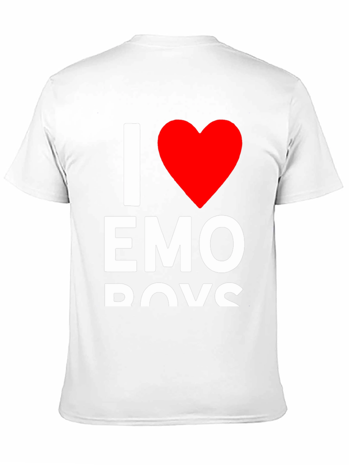 I Heart Emo Boys T-Shirt - Trendy Graphic Tee