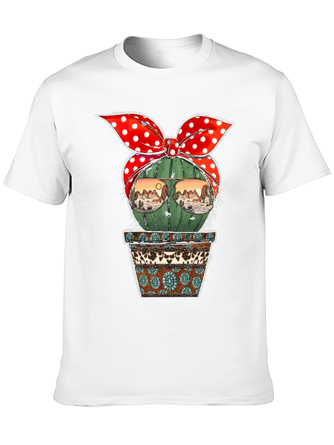 Cactus Desert Scene T-Shirt