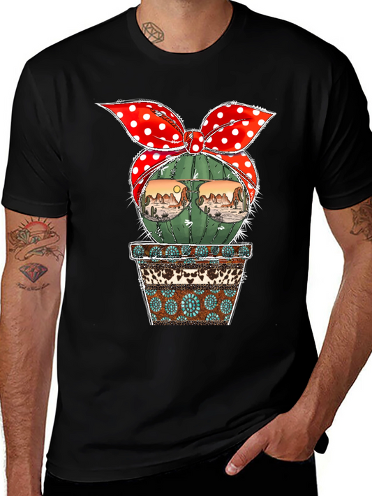 Cactus Desert Scene T-Shirt