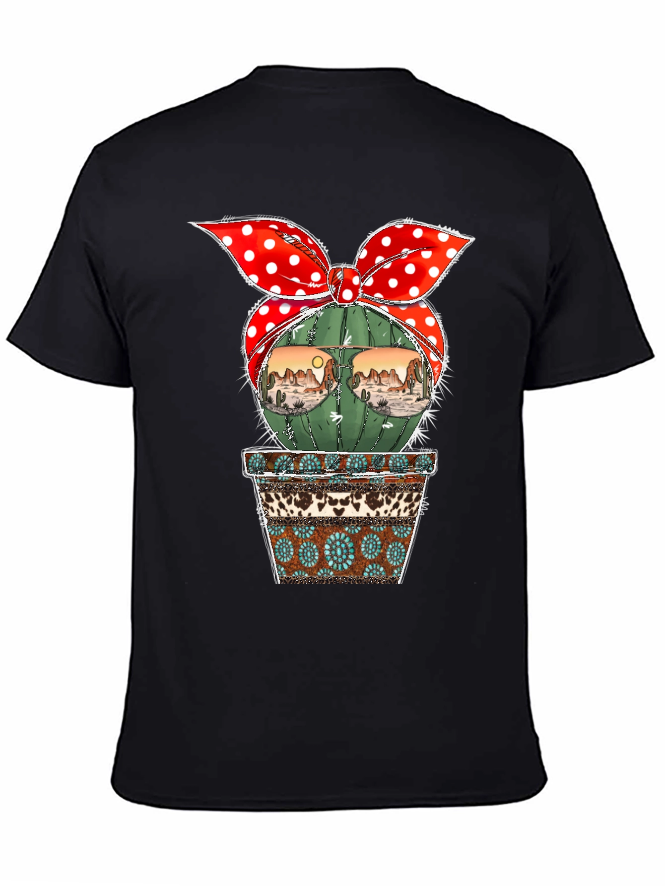 Cactus Desert Scene T-Shirt