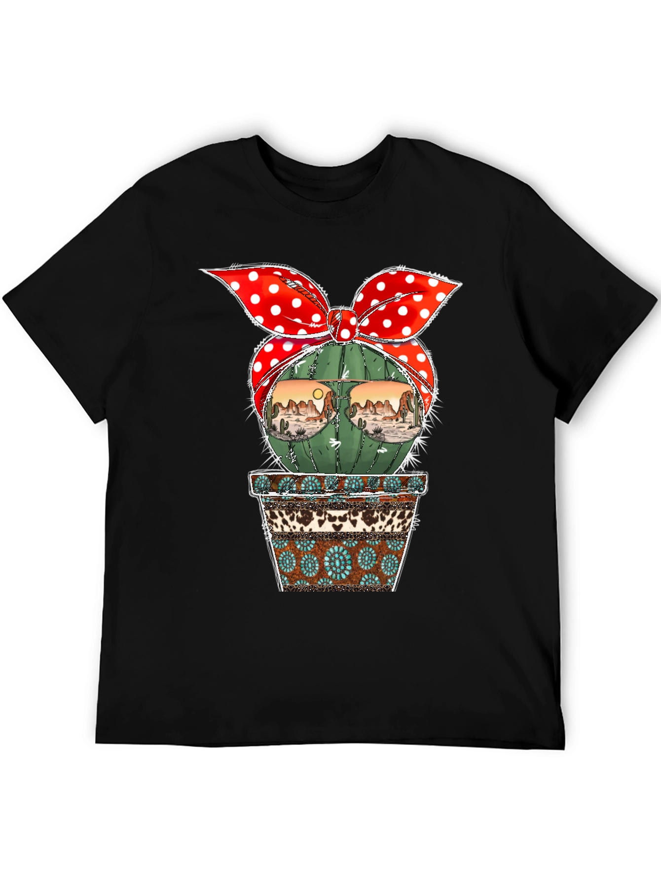 Cactus Desert Scene T-Shirt