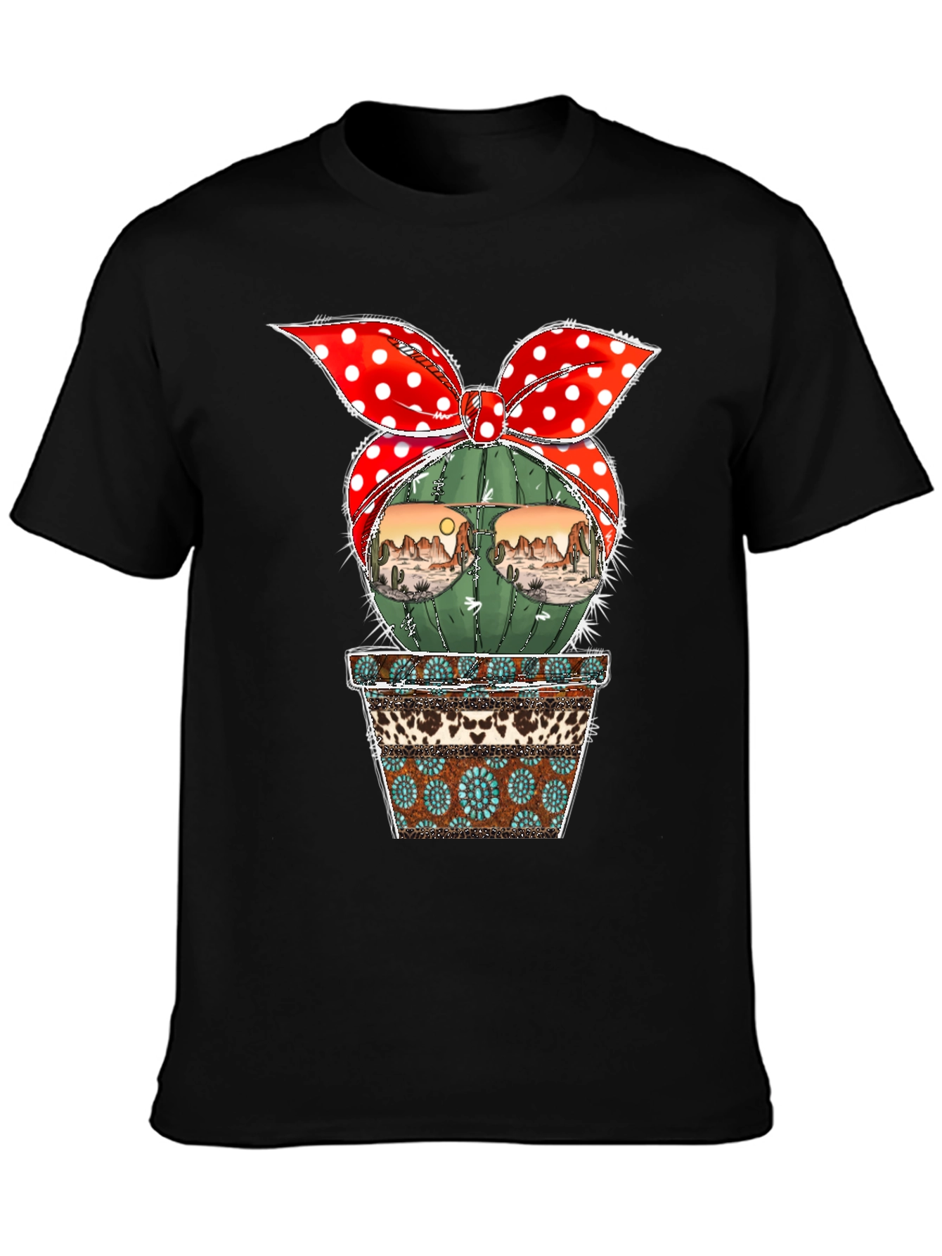 Cactus Desert Scene T-Shirt