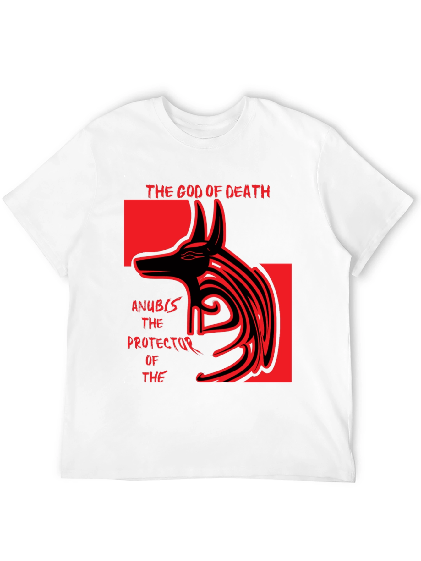 Anubis God of Death Graphic T-Shirt