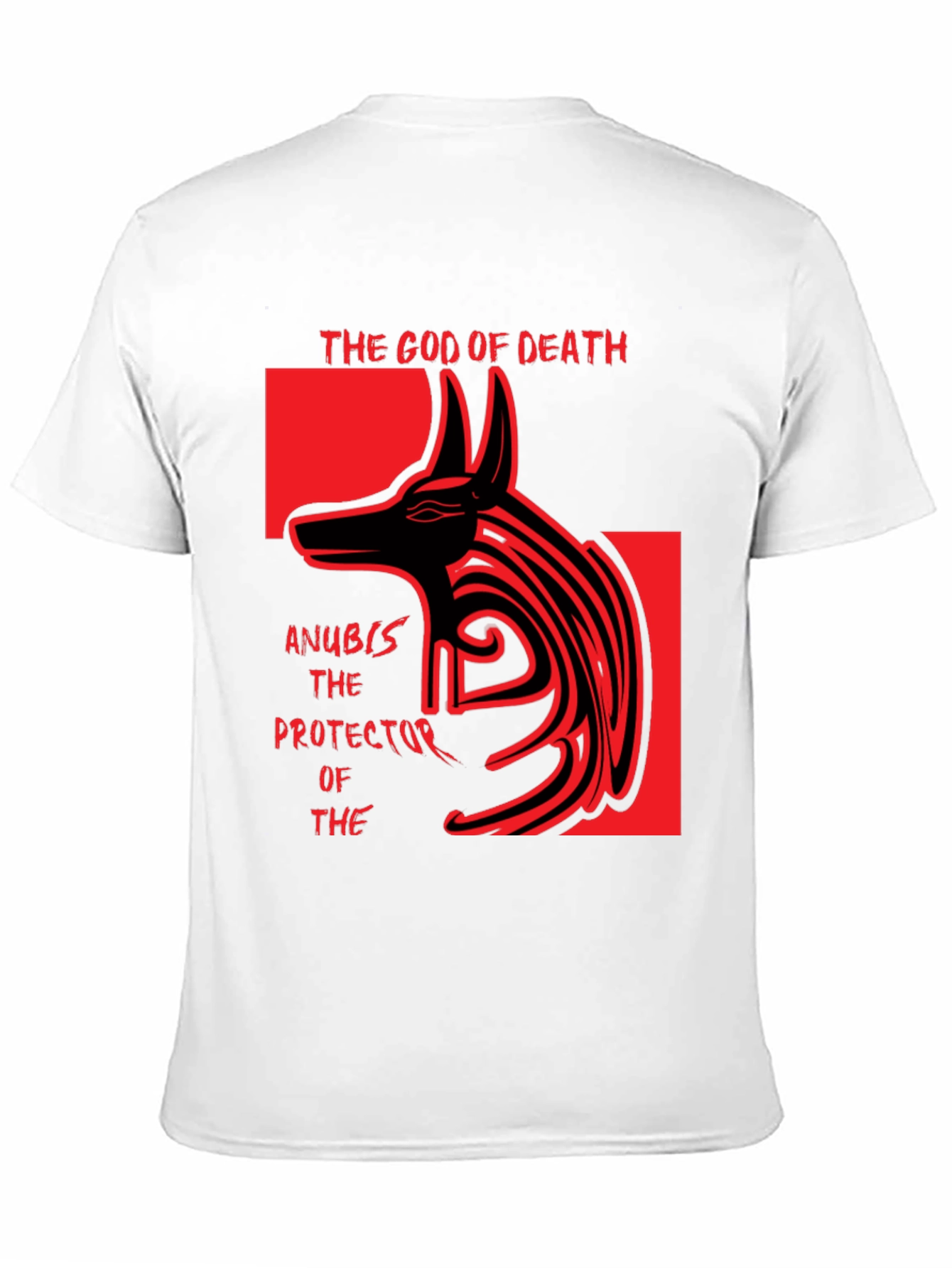 Anubis God of Death Graphic T-Shirt
