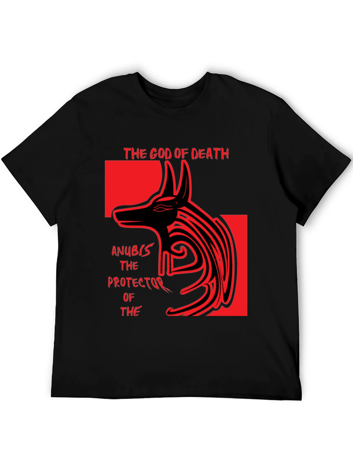 Anubis God of Death Graphic T-Shirt