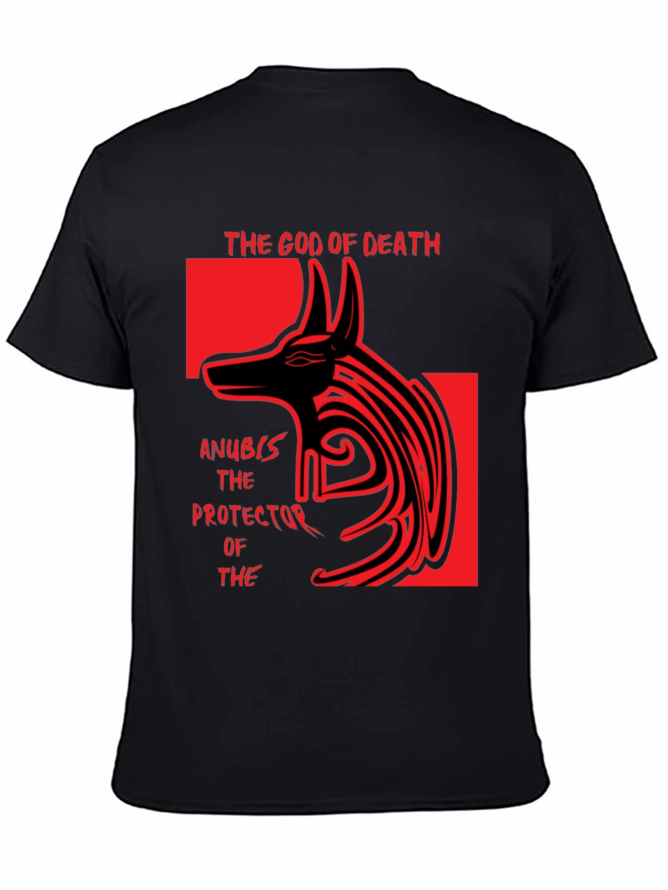 Anubis God of Death Graphic T-Shirt