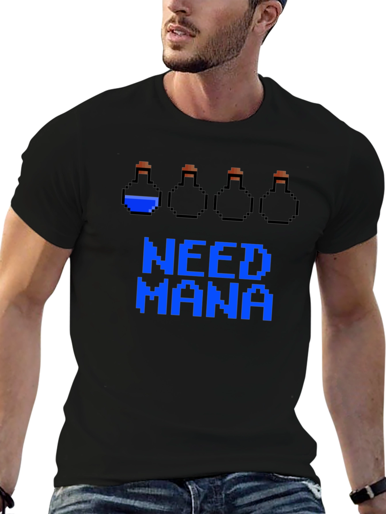 Need Mana Potion Gamer T-Shirt