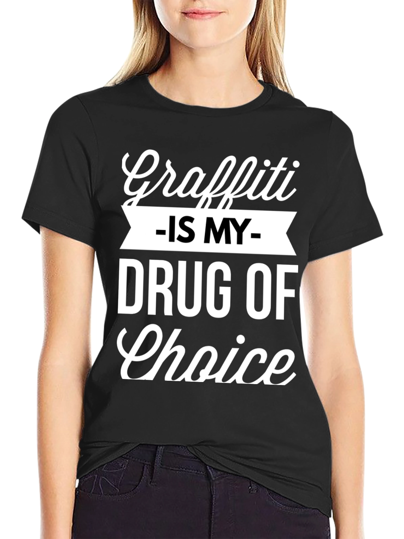 Graffiti is my Drug of Choice Graphic T-Shirt
