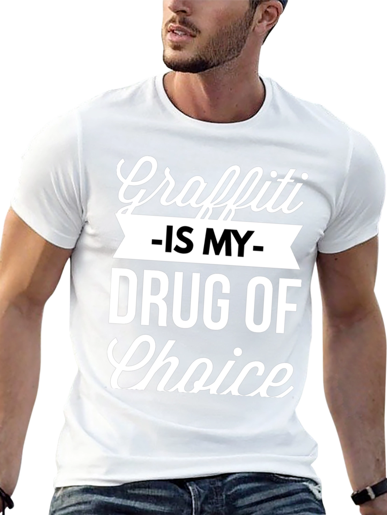 Graffiti is my Drug of Choice Graphic T-Shirt