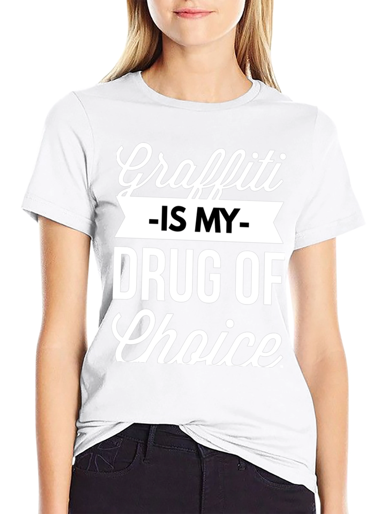 Graffiti is my Drug of Choice Graphic T-Shirt