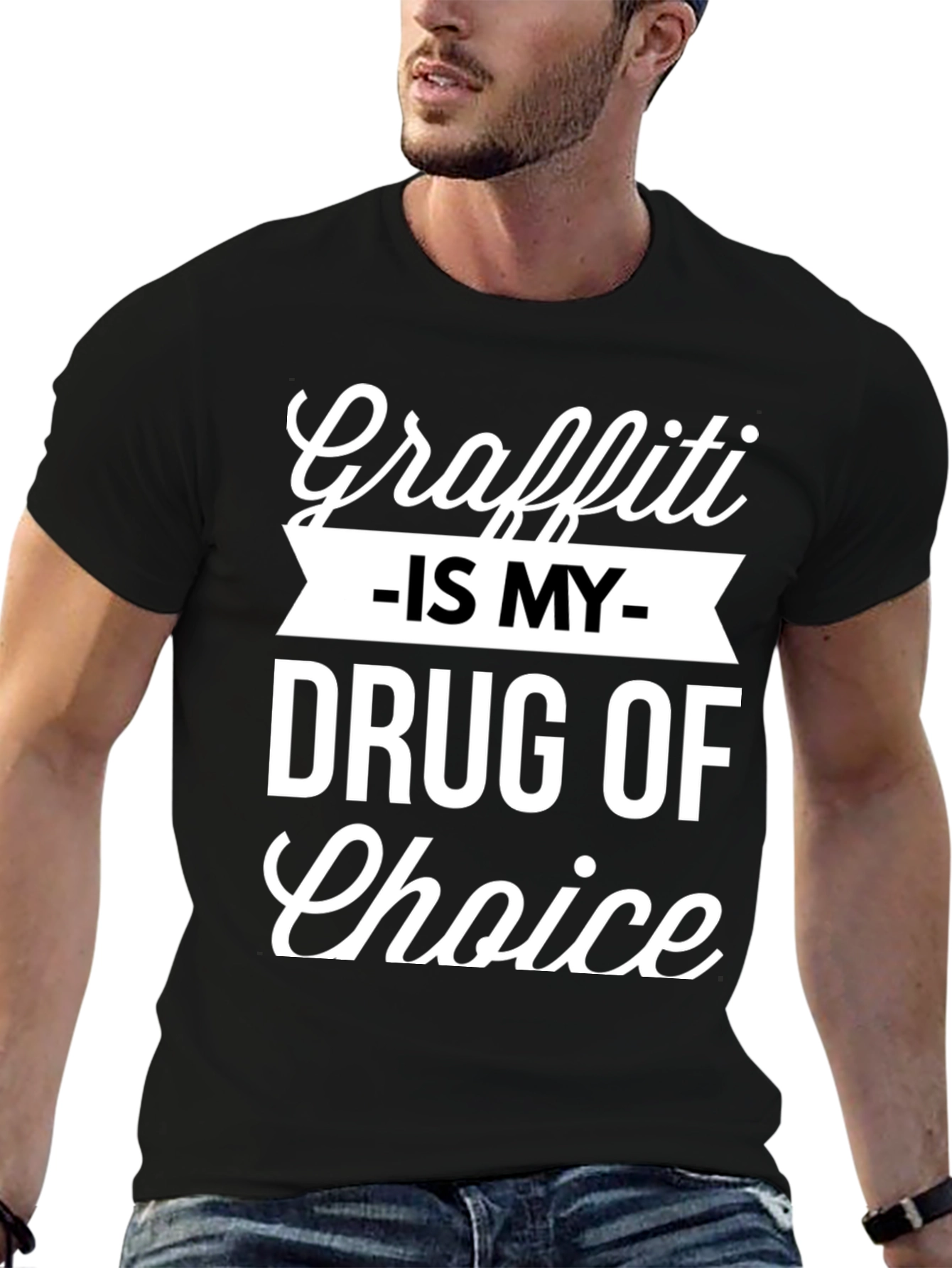 Graffiti is my Drug of Choice Graphic T-Shirt