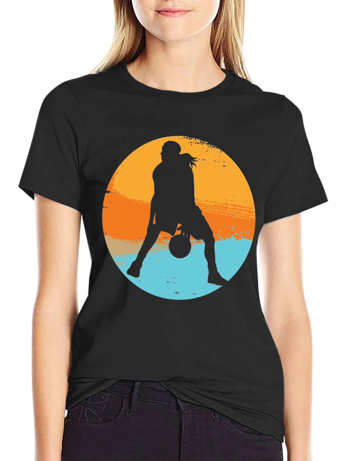 Basketball Silhouette Tee