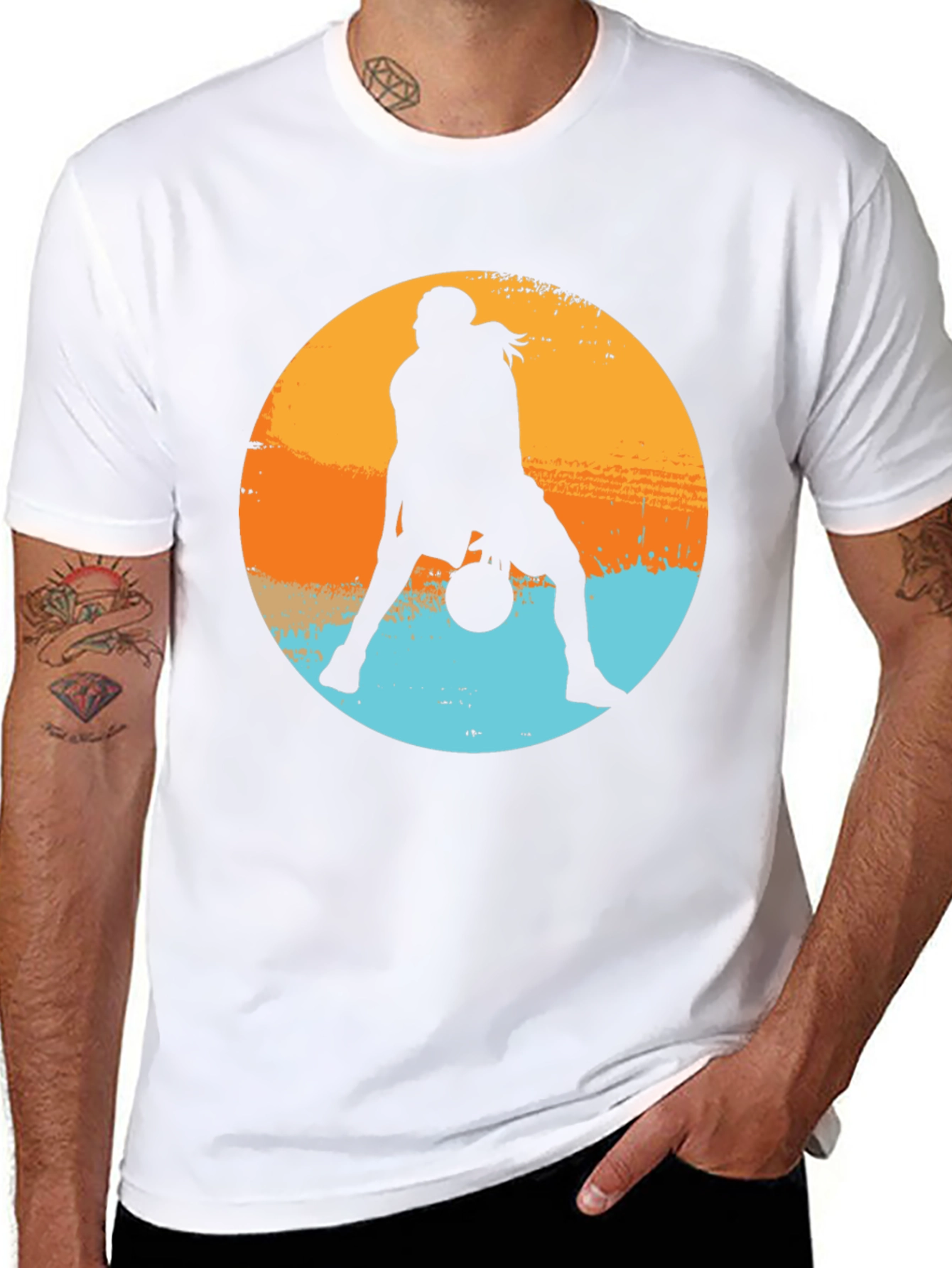 Basketball Silhouette Tee