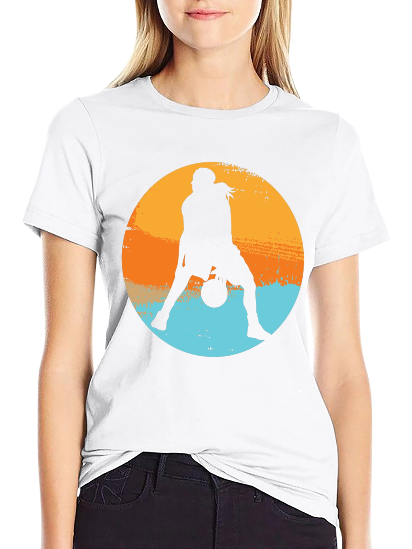Basketball Silhouette Tee